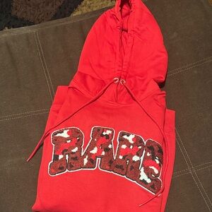 RAWYALTY red camo RARE hoodie